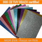 Glitter eva foam sheet