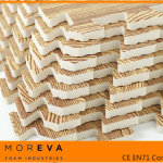 Wood Graining EVA floor mat
