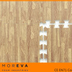 Wood Graining EVA puzzle mat
