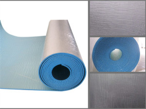 XPE foam coated aluminum Fire-retardant heat insulation