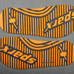 Двойной цвет и холодной нажата EVA лист для EVA Flipflop