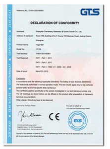 certificat CE de mousse EVA