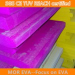 Feuille de mousse eva coloré