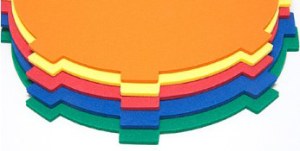 Die cutiing EVA foam piece