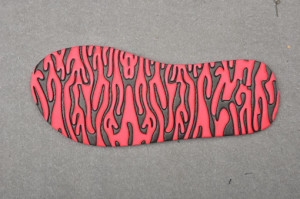 Dual Color and Cold pressed EVA sheet for EVA Flipflop