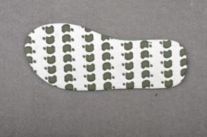 Dual Color and Cold pressed EVA sheet for EVA Flipflop