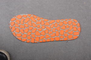 Dual Color and Cold pressed EVA sheet for EVA Flipflop
