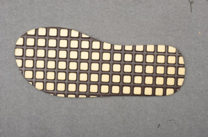 Dual Color and Cold pressed EVA sheet for EVA Flipflop