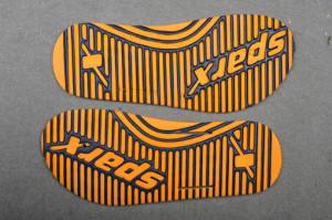 Dual Color and Cold pressed EVA sheet for EVA Flipflop