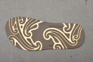 Dual Color and Cold pressed EVA sheet for EVA Flipflop