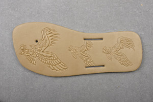Dual Color and Cold pressed EVA sheet for EVA Flipflop