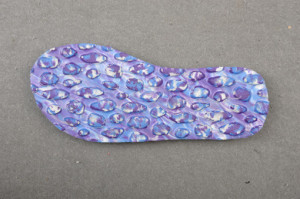 Mix Color Massage grains EVA sole for slipper