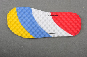Mix Color Massage grains EVA sole for slipper