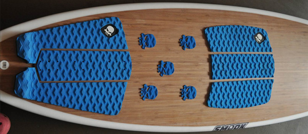 EVA Selbstklebend Surf Board Antirutschmatte Surfbrett Jetski Footpad Deck Grip 