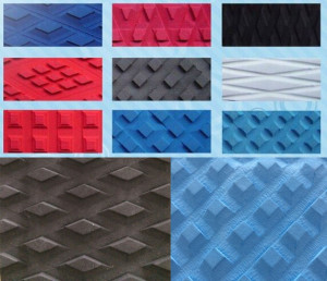 Texture divers de garniture de traction pour le surf EVA