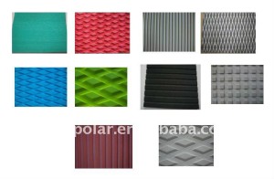 Various texture of EVA deck mat