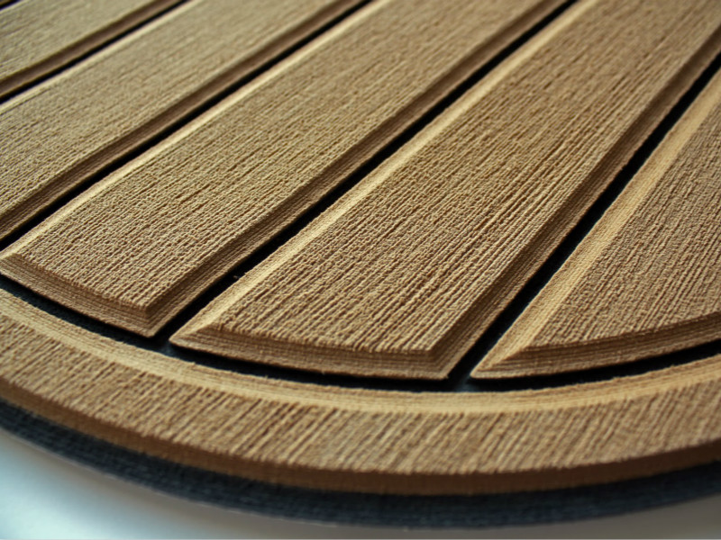 Dual color marine swim platform pad Mor Eva Foam