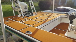 Boat deck mat