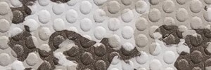 Bi-layer-embossed