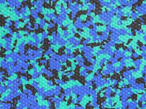 Embossed marine swim platform pad