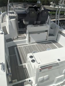 Grey wood pattern EVA boat decking